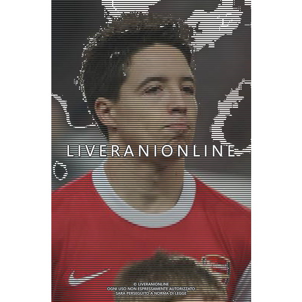  16.02.2011 - LONDON - UEFA CHAMPIONS LEAGUE MATCH - LEG 1 - ARSENAL V BARCELONA - EMIRATES STADIUM - ARSENAL - LONDON NELLA FOTO SAMIR NASRI FOT. PIOTR KUCZA/NEWSPIX.PLK/ AG ALDO LIVERANI ONLY ITALY 