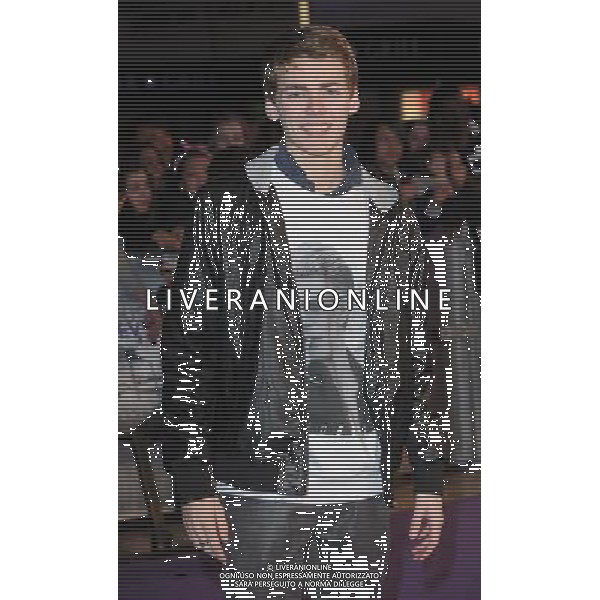 Picture Shows: Thomas Law attending the UK Premiere of Justin Bieber: Never Say Never, Cineworld, 02 Arena, London. 16th February 2011 AG. ALDO LIVERANI SAS ITALY ONLY *** Local Caption *** .