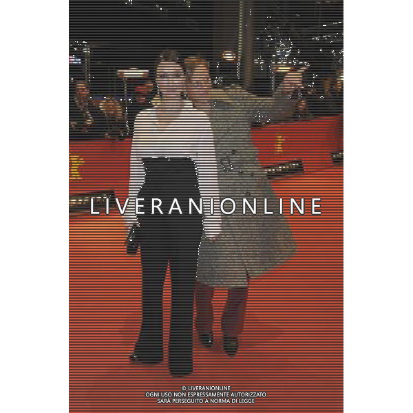 Actors Ursula Strauss and Georg Friedrich attending the premiere of \'Mein bester Feind / My Best Enemy\' at the Berlinale 2011, 61. Internationale Filmfestspiele Berlin / 61st Berlin International Film Festival BERLIN FESTIWAL FILMOWY W BERLINIE FOT. FUTURE IMAGE/NEWSPIX.PL ITALY ONLY!!! --- Newspix.pl /AG ALDO LIVERANI SAS BERLINO- Festival del cinema di Berlino Berlinale 2011 ONLY ITALY *** Local Caption *** .