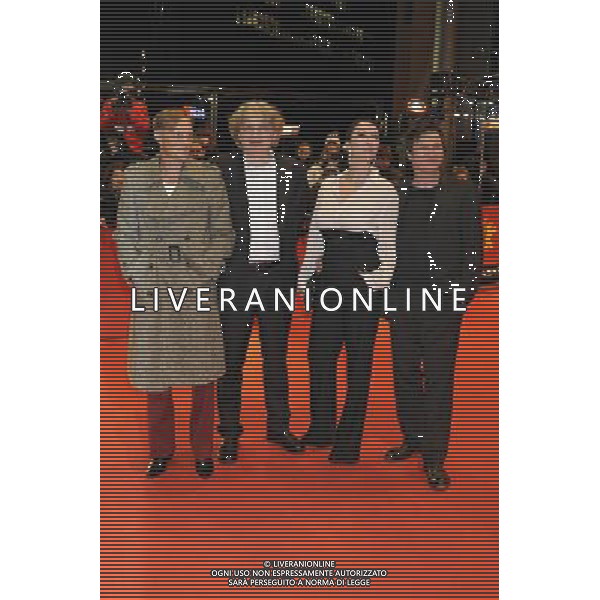 Georg Friedrich, Director Wolfgang Murnberger, Ursula Strauss and Uwe Bohm attending the premiere of \'Mein bester Feind / My Best Enemy\' at the Berlinale 2011, 61. Internationale Filmfestspiele Berlin / 61st Berlin International Film Festival BERLIN FESTIWAL FILMOWY W BERLINIE FOT. FUTURE IMAGE/NEWSPIX.PL ITALY ONLY!!! --- Newspix.pl /AG ALDO LIVERANI SAS BERLINO- Festival del cinema di Berlino Berlinale 2011 ONLY ITALY *** Local Caption *** .