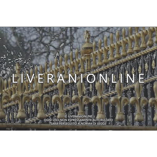 A detail of the railings in front of Buckingham palace in London AG. ALDO LIVERANI SAS ITALY ONLY