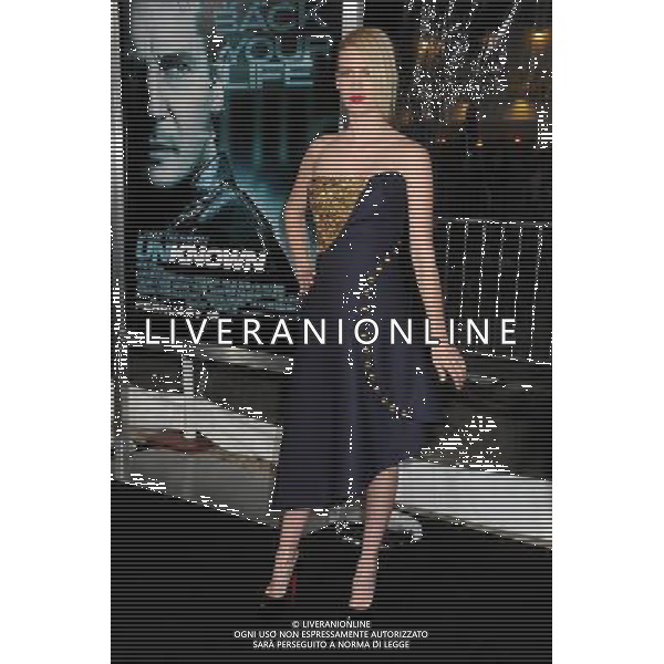 16 February 2011 - Westwood, California - January Jones. \'Unknown\' Los Angeles Premiere held at the Regency Village Theater. Photo Credit: Byron Purvis/AdMedia AG. ALDO LIVERANI SAS ITALY ONLY *** Local Caption *** .