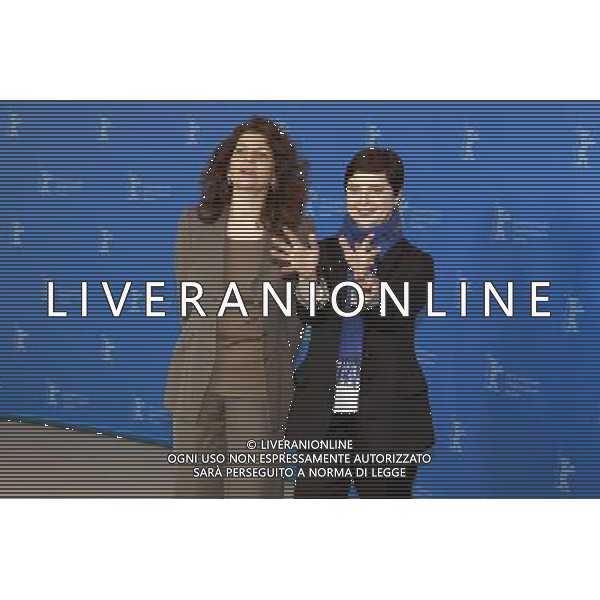 Director Julie Gavras and actress Isabella Rossllini during the photocall for \'Late Bloomers\' at the Berlinale 2011, 61. Internationale Filmfestspiele Berlin / 61st Berlin International Film Festival BERLIN FESTIWAL FILMOWY W BERLINIE FOT. FUTURE IMAGE/NEWSPIX.PL ITALY ONLY!!! --- Newspix.pl AG. ALDO LIVERANI SAS ITALY ONLY *** Local Caption *** .