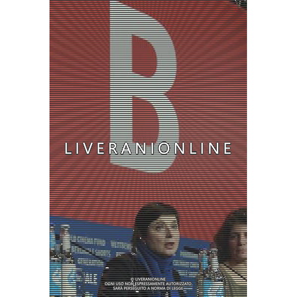Actress Isabella Rossllini and director Julie Gavras during the press conference for \'Late Bloomers\' at the Berlinale 2011, 61. Internationale Filmfestspiele Berlin / 61st Berlin International Film Festival BERLIN FESTIWAL FILMOWY W BERLINIE FOT. FUTURE IMAGE/NEWSPIX.PL ITALY ONLY!!! --- Newspix.pl AG. ALDO LIVERANI SAS ITALY ONLY *** Local Caption *** .