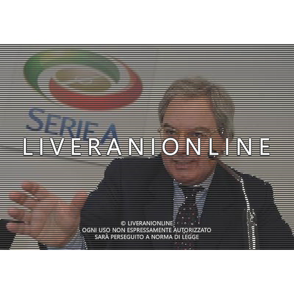 MILANO 18/2/2011 LEGA CALCIO VIA ROSELLINI, 4 ASSEMBLEA LEGA CALCIO SERIE A NELLA FOTO MAURIZIO BERETTA FOTO ROMANO/AG ALDO LIVERANI