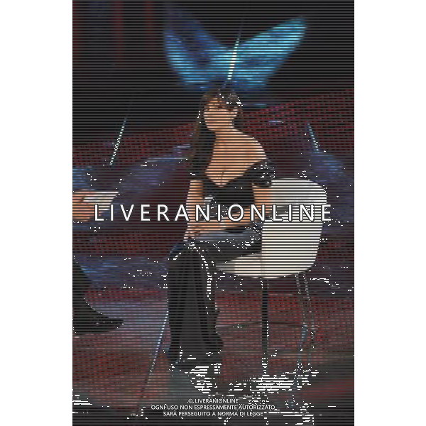 61mo FESTIVAL DELLA CANZONE ITALIANA DI SANREMO 18/02/2011 - QUARTA SERATA NELLA FOTO MONICA BELLUCCI ©GAZZANIGA/AGENZIA ALDO LIVERANI SAS