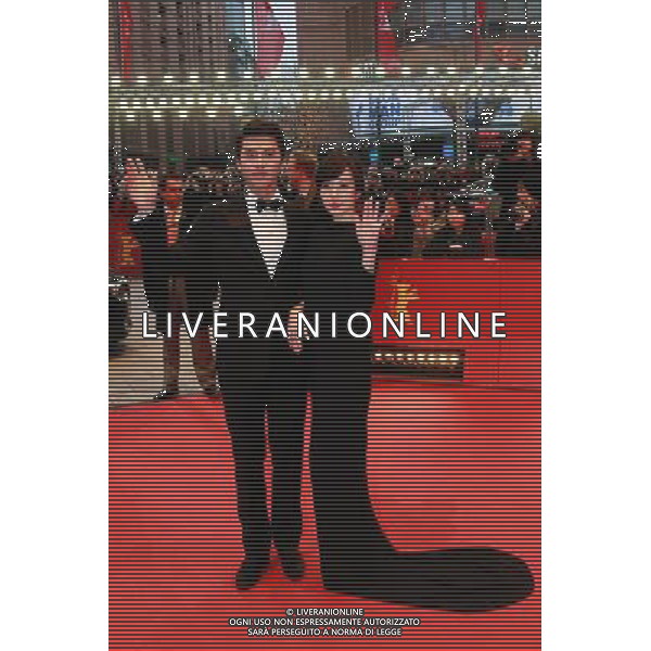 Actors Bin Hyun and Soo-jung Lim attend the premiere of \'Saraghanda, Saranghaji Anneunda / Come Rain, Come Shine\' at the Berlinale 2011, 61. Internationale Filmfestspiele Berlin / 61st Berlin International Film Festival AG ALDO LIVERANI ONLY ITALY