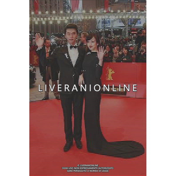 Actors Bin Hyun and Soo-jung Lim attend the premiere of \'Saraghanda, Saranghaji Anneunda / Come Rain, Come Shine\' at the Berlinale 2011, 61. Internationale Filmfestspiele Berlin / 61st Berlin International Film Festival AG ALDO LIVERANI ONLY ITALY