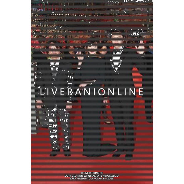 Director Yoon-ki Lee and actors Soo-jung Lim and Bin Hyun attend the premiere of \'Saraghanda, Saranghaji Anneunda / Come Rain, Come Shine\' at the Berlinale 2011, 61. Internationale Filmfestspiele Berlin / 61st Berlin International Film Festival AG ALDO LIVERANI ONLY ITALY