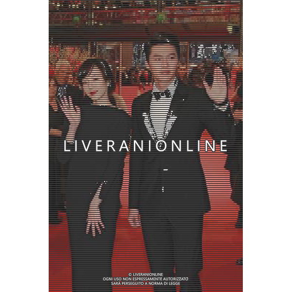 Actors Soo-jung Lim and Bin Hyun attend the premiere of \'Saraghanda, Saranghaji Anneunda / Come Rain, Come Shine\' at the Berlinale 2011, 61. Internationale Filmfestspiele Berlin / 61st Berlin International Film Festival AG ALDO LIVERANI ONLY ITALY