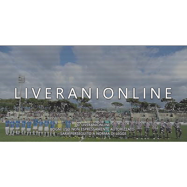 63¡ Edizione Viareggio Cup World Football Tournament - Coppa Carnevale Viareggio- 21.02.2011 Juventus-Bruges Nella Foto:squadre schierate /Ph.Vitez-Ag. Aldo Liverani