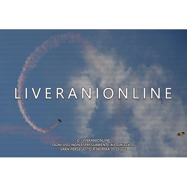 63¡ Edizione Viareggio Cup World Football Tournament - Coppa Carnevale Viareggio- 21.02.2011 Juventus-Bruges Nella Foto:Paracadutisti /Ph.Vitez-Ag. Aldo Liverani