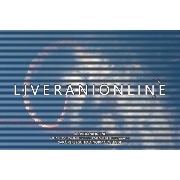 63¡ Edizione Viareggio Cup World Football Tournament - Coppa Carnevale Viareggio- 21.02.2011 Juventus-Bruges Nella Foto:Paracadutisti /Ph.Vitez-Ag. Aldo Liverani