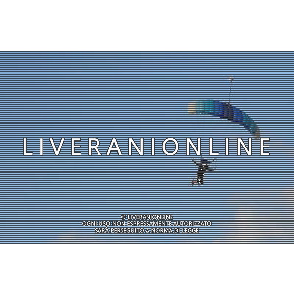 63¡ Edizione Viareggio Cup World Football Tournament - Coppa Carnevale Viareggio- 21.02.2011 Juventus-Bruges Nella Foto:Paracadutisti /Ph.Vitez-Ag. Aldo Liverani