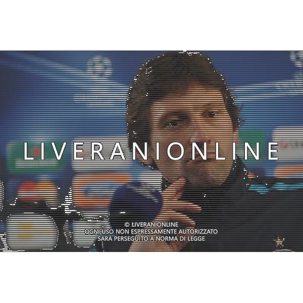 APPIANO GENTILE (CO) 22/2/2011 CONFERENZA STAMPA DI LEONARDO E JAVIER ZANETTI PER LA PARTITA DI CHAMPIONS LEAGUE CONTRO IL BAYERN MONACO NELLA FOTO LEONARDO FOTO ROMANO/AG ALDO LIVERANI