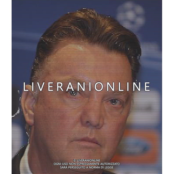 MILANO 22-2-2011 HOTEL MELIA\' MILANO UEFA CHAMPIONS LEAGUE CONFERENZA STAMPA DEL BAYERN MONACO IN VISTA DELLA SFIDA DI CHAMPIONS LEAGUE CON L\'INTER NELLA FOTO LOUIS VAN GAAL PH.FIOCHI/AG ALDO LIVERANI SAS