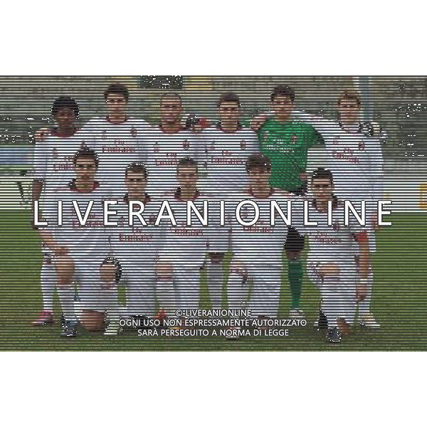 63Á Edizione Viareggio Cup World Football Tournament - Coppa Carnevale Viareggio- 22.02.2011 Milan-Nagoya Grampus Nella Foto:milan squadra formazione /Ph.Vitez-Ag. Aldo Liverani