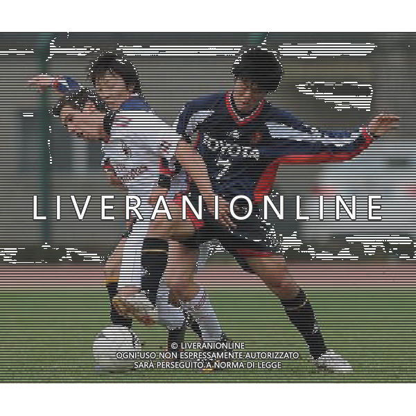 63¡ Edizione Viareggio Cup World Football Tournament - Coppa Carnevale Viareggio- 22.02.2011 Milan-Nagoya Grampus Nella Foto:carmona-kato /Ph.Vitez-Ag. Aldo Liverani