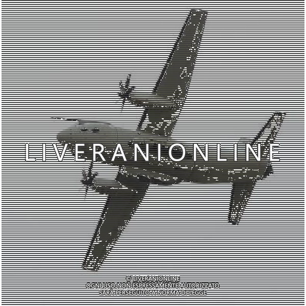 63Á Edizione Viareggio Cup World Football Tournament - Coppa Carnevale Viareggio- 22.02.2011 Milan-Nagoya Grampus Nella Foto:Aereo Militare /Ph.Vitez-Ag. Aldo Liverani