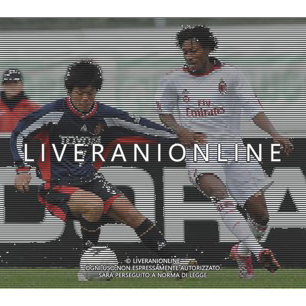 63¡ Edizione Viareggio Cup World Football Tournament - Coppa Carnevale Viareggio- 22.02.2011 Milan-Nagoya Grampus Nella Foto:Tsubasa Kato-Nnamdi Oduamadi /Ph.Vitez-Ag. Aldo Liverani