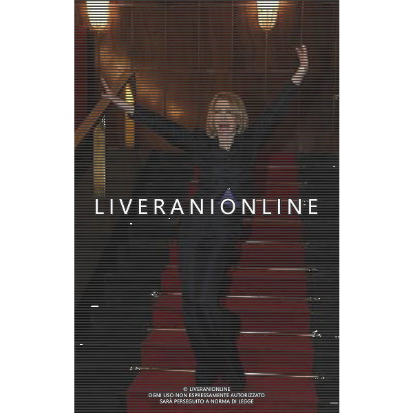 MILANO 23/2/2011 TEATRO NUOVO P.zza S. BABILA PRESENTAZIONE DELLO SPETTACOLO TEATRALE: -DADDY BLUES. UN PAPA\' PER TUTTI- DI BRUNO CHAPELLE E MARTYNE VISCIANO ADATTAMENTO E REGIA DI VINCENZO SALEMME NELLA FOTO PAOLA QUATTRINI FOTO ROMANO/AG ALDO LIVERANI