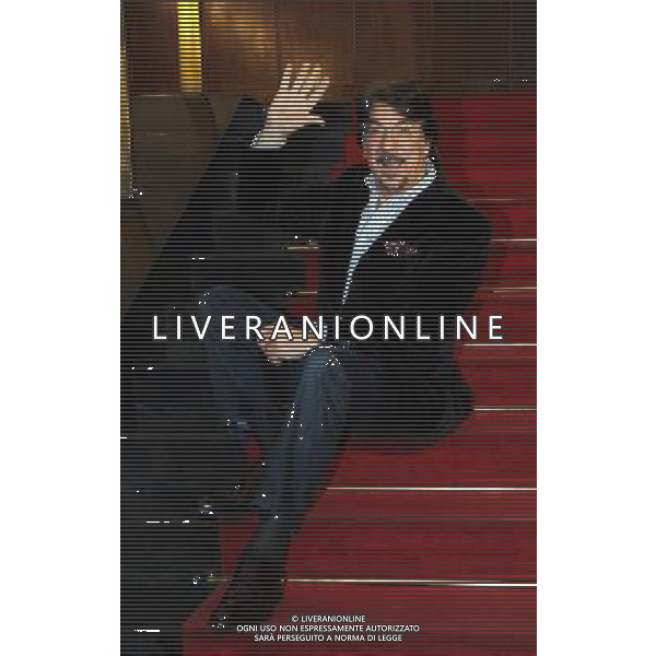 MILANO 23/2/2011 TEATRO NUOVO P.zza S. BABILA PRESENTAZIONE DELLO SPETTACOLO TEATRALE: -DADDY BLUES. UN PAPA\' PER TUTTI- DI BRUNO CHAPELLE E MARTYNE VISCIANO ADATTAMENTO E REGIA DI VINCENZO SALEMME NELLA FOTO MARCO COLUMBRO FOTO ROMANO/AG ALDO LIVERANI