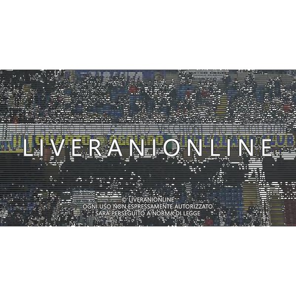 UEFA Champions League 2010/2011 Round of 16 Milano - 23.02.2011 Inter-Bayern Monaco Nella Foto:striscione dei tifosi inter per vecchioni /Ph.Vitez-Ag. Aldo Liverani