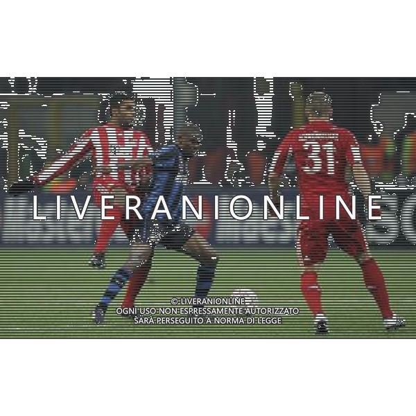 INTER - BAYERN MONACO CHAMPIONS LEAGUE 23/02/2011 NELLA FOTO eto\'o, breno e schweinsteiger ©LUZZANI/AGENZIA ALDO LIVERANI SAS