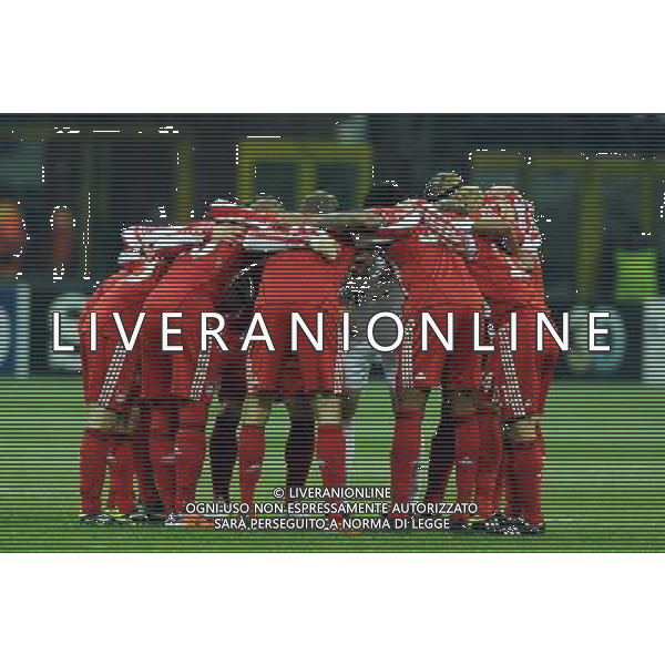 UEFA Champions League 2010/2011 Round of 16 Milano - 23.02.2011 Inter-Bayern Monaco Nella Foto:gruppo bayern /Ph.Vitez-Ag. Aldo Liverani