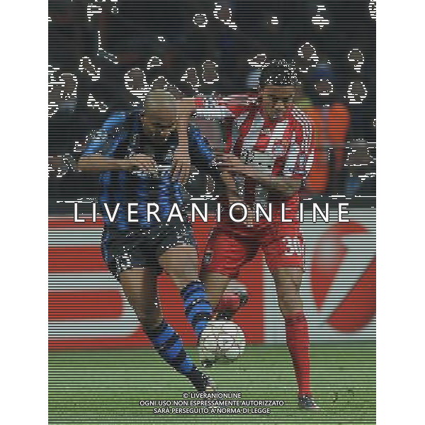 UEFA Champions League 2010/2011 Round of 16 Milano - 23.02.2011 Inter-Bayern Monaco Nella Foto:maicon-gustavo /Ph.Vitez-Ag. Aldo Liverani
