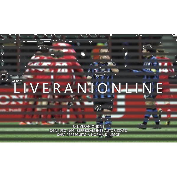 INTER - BAYERN MONACO CHAMPIONS LEAGUE 23/02/2011 NELLA FOTO delusione sneijder dopo il gol di gomez ©LUZZANI/AGENZIA ALDO LIVERANI SASI SAS