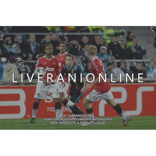 marsiglia 23/2/2011 Marsiglia e Manchester United CHAMPIONS LEAGUE/andata degli ottavi di finale nella foto VALBUENA- EVRA ©maxppp/AG ALDO LIVERANI SAS - ITALY ONLY - 