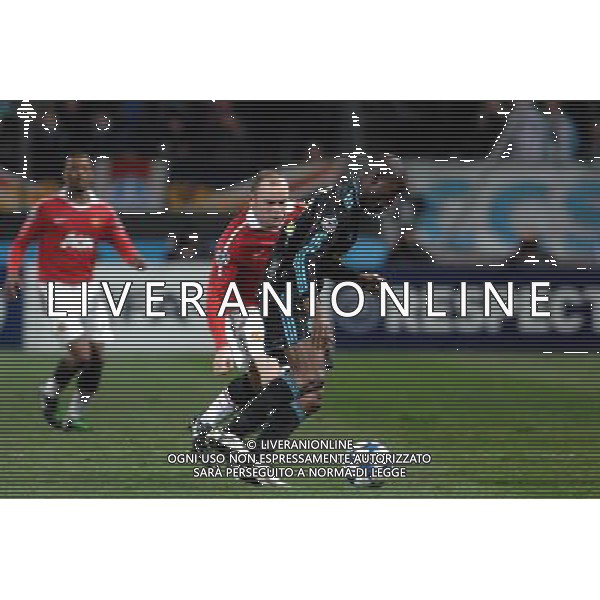 marsiglia 23/2/2011 Marsiglia e Manchester United CHAMPIONS LEAGUE/andata degli ottavi di finale nella foto FANNY ROD - ROONEY ©maxppp/AG ALDO LIVERANI SAS - ITALY ONLY - 