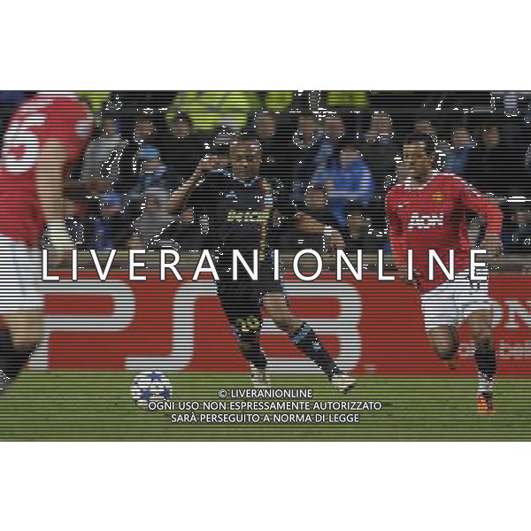 marsiglia 23/2/2011 Marsiglia e Manchester United CHAMPIONS LEAGUE/andata degli ottavi di finale nella foto NANI ©maxppp/AG ALDO LIVERANI SAS - ITALY ONLY - 
