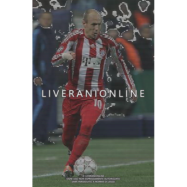 Milano 23-02-2011 Champions League 2010/11 inter-bayern monaco 0:1 nella foto arjen robben ph marco luzzani/ag aldo liverani s.a.s.
