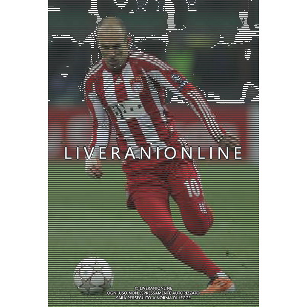 Milano 23-02-2011 Champions League 2010/11 inter-bayern monaco 0:1 nella foto arjen robben ph marco luzzani/ag aldo liverani s.a.s.