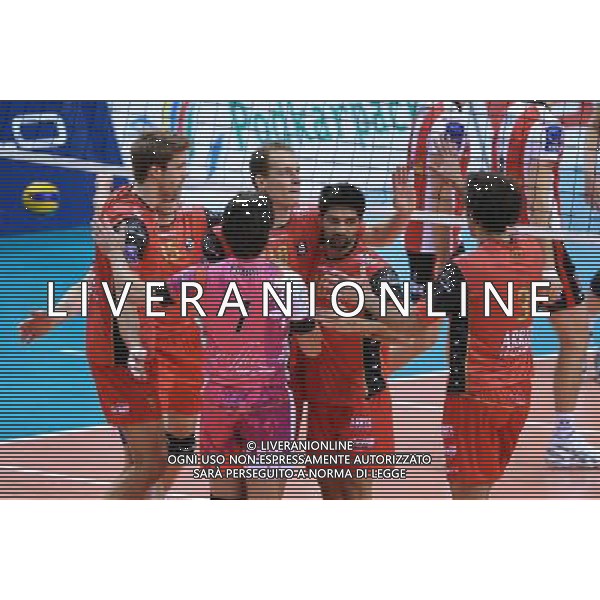 ASSECO RESOVIA - SISLEY TREVISO POLFINAL EUROPEAN CUP - CEV CUP NELLA FOTO GABRIELE MARUOTTI, NOVICA BJELICA, ALESSANDRO FARINA, DANTE BONINFANTE, ALESSANDRO FEI, RADOSC PUNKT FOTO MICHAL STANCZYK / CYFRASPORT / / NEWSPIX.PL/ALDO LIVERANI ONLY ITALY 