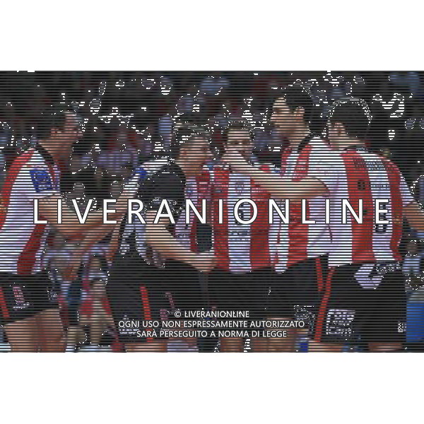 ASSECO RESOVIA - SISLEY TREVISO POLFINAL EUROPEAN CUP - CEV CUP NELLA FOTO GYORGY GROZER, KRZYSZTOF IGNACZAK, ALEH AKHREM, MATEJ CERNIC, MICHAL BARANOWICZ, RADOSC PUNKT FOT. MARIUSZ KRUPA/ NEWSPIX.PL/ALDO LIVERANI ONLY ITALY 
