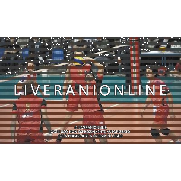 23.02.2011. Rzeszow. Puchar CEV asseco Resovia Rzeszow - Sisley Treviso N/Z 10 Dante Boninfante Fot. Bartosz Frydrych/ ABF --- Newspix.pl /AG ALDO LIVERANI PALLAVOLO VOLLEY ASSECO RESOVIA - SISLEY TREVISO - ITALY ONLY - *** Local Caption *** .