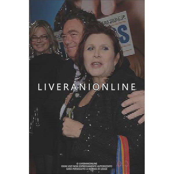 23 February 2011 - Hollywood, California - Carrie Fisher and guest. \'Hall Pass\' Los Angeles Premiere held at The Cinerama Dome. Photo Credit: Byron Purvis/AdMedia AG. ALDO LIVERANI SAS ITALY ONLY *** Local Caption *** .