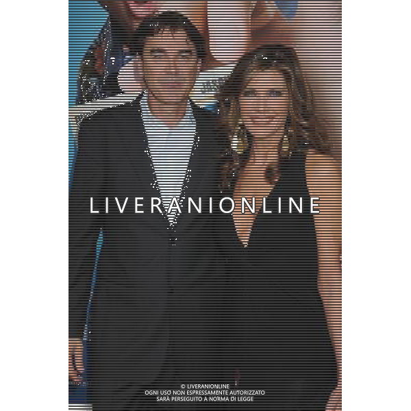 23 February 2011 - Hollywood, California - Rob Moran and Julie Moran. \'Hall Pass\' Los Angeles Premiere held at The Cinerama Dome. Photo Credit: Byron Purvis/AdMedia AG. ALDO LIVERANI SAS ITALY ONLY *** Local Caption *** .