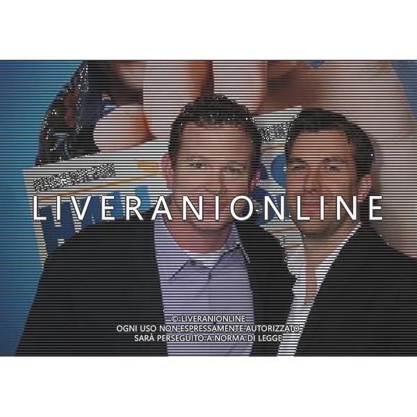 23 February 2011 - Hollywood, California - Pete Jones and Kevin Barnett. \'Hall Pass\' Los Angeles Premiere held at The Cinerama Dome. Photo Credit: Byron Purvis/AdMedia AG. ALDO LIVERANI SAS ITALY ONLY *** Local Caption *** .
