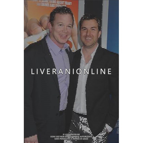 23 February 2011 - Hollywood, California - Pete Jones and Kevin Barnett. \'Hall Pass\' Los Angeles Premiere held at The Cinerama Dome. Photo Credit: Byron Purvis/AdMedia AG. ALDO LIVERANI SAS ITALY ONLY *** Local Caption *** .