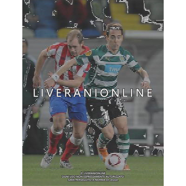 20110224: LISBON, PORTUGAL - Sporting Lisbon vs Glasgow Rangers: Europa League 2010/2011, 1/16 finals, 2nd leg. In picture: Joao Pereira PHOTO: Alexandre Pona/CITYFILES /AG ALDO LIVERANI ONLY ITALY 