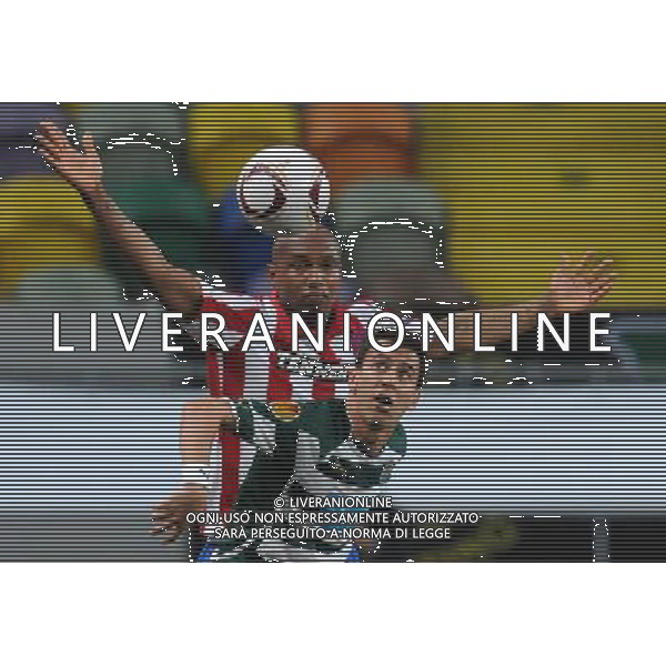 20110224: LISBON, PORTUGAL - Sporting Lisbon vs Glasgow Rangers: Europa League 2010/2011, 1/16 finals, 2nd leg. In picture: Joao Pereira. PHOTO: Alexandre Pona/CITYFILES /AG ALDO LIVERANI ONLY ITALY 