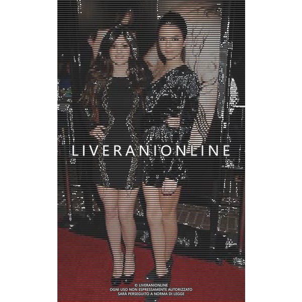Kylie Jenner and sister Kendall Jenner Photo by Janet Gough \'Beastly\' Los Angeles Premiere at the Pacific Theaters at the Grove February 24, 2011 - Los Angeles, California AG. ALDO LIVERANI SAS ITALY ONLY *** Local Caption *** .
