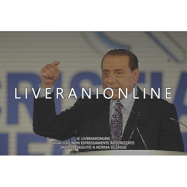 Roma - 26/02/2011 - Hotel Ergife - Congresso Nazionale dei Cristiano Riformisti - nella foto: Silvio Berlusconi © Fabrizio Corradetti - ag. Aldo Liverani sas
