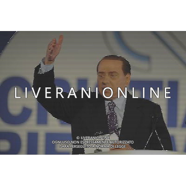 Roma - 26/02/2011 - Hotel Ergife - Congresso Nazionale dei Cristiano Riformisti - nella foto: Silvio Berlusconi © Fabrizio Corradetti - ag. Aldo Liverani sas