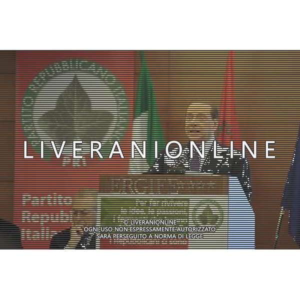 Roma - 26/02/2011 - Hotel Ergife - Congresso Nazionale del Partito Repubblicano Italiano - nella foto: Silvio Berlusconi © Fabrizio Corradetti - ag. Aldo Liverani sas