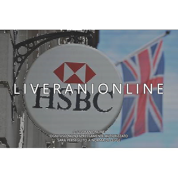 The HSBC Bank HQ in London. COMPULSORY CREDIT: David Wimsett/World Pictures/Photoshot AG ALDO LIVERANI ONLY ITALY
